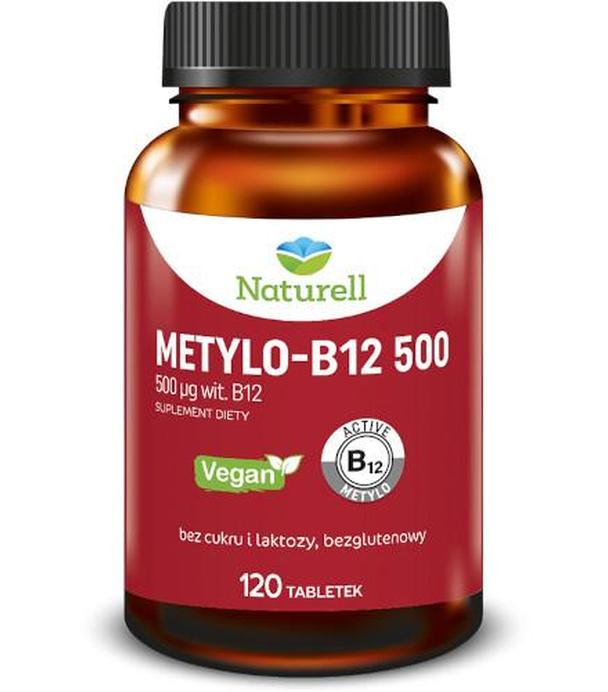 Naturell Metylo-B12 500, 120 tabletek