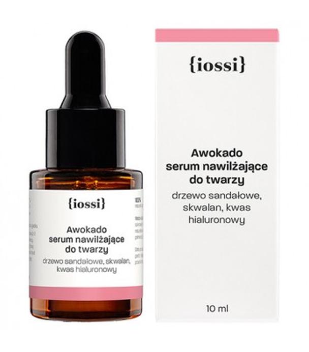 Iossi Awokado Serum nawilżające  do twarzy, 10 ml  - ważny do 2025-08-31
