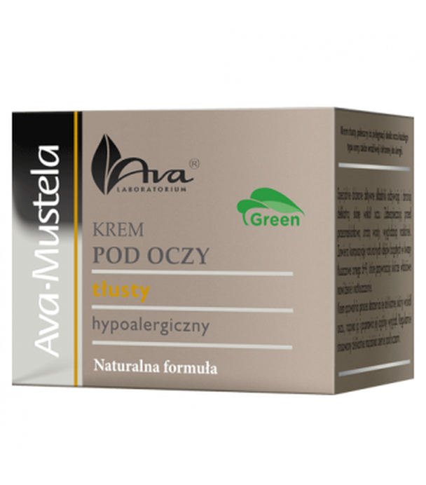 AVA-Mustela Green Krem pod oczy, 30 ml