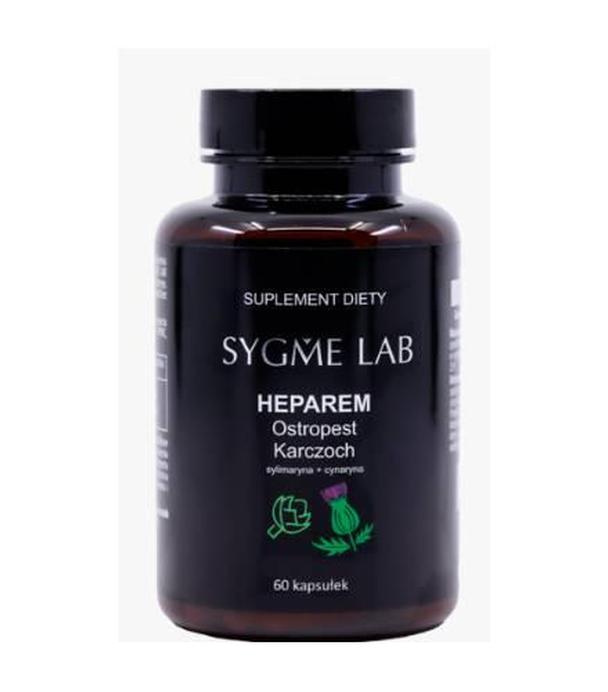 Sygme Lab, Heparem Ostropest i karczoch, kapsułki, 60 sztuk