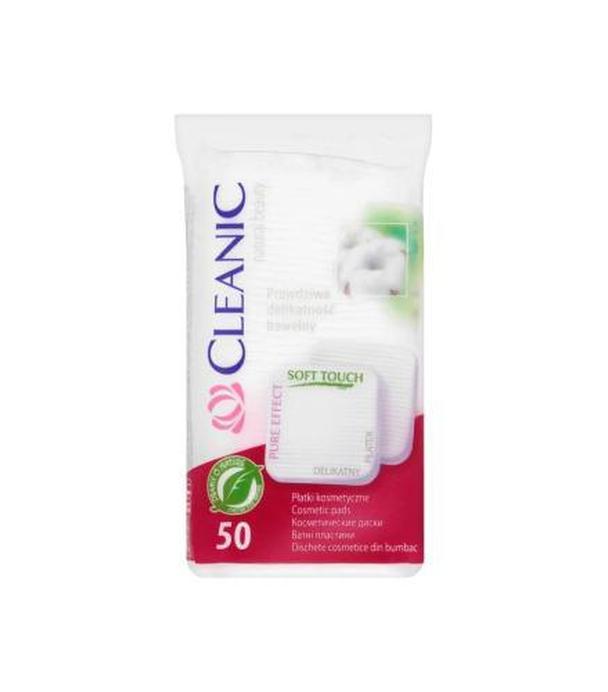 Cleanic Pure Effect Soft Touch płatki kosmetyczne, 50 sztuk