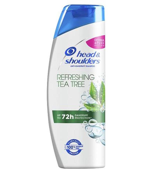 Head & Shoulders Refreshing Tea Tree Szampon przeciwłupieżowy, 400 ml