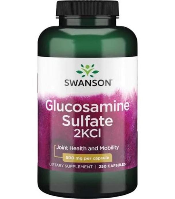 SWANSON Glukozamina 500 mg - 250 kaps.