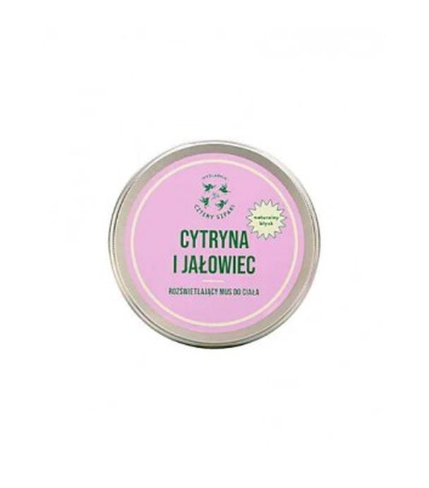 Mydlarnia Cztery Szpaki, Cytryna i Jałowiec Mus do ciała rozświetlający, 150 ml