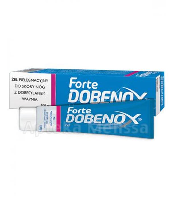 DOBENOX FORTE Żel pielęgnacyjny do nóg z dobesylanem wapnia - 100 g