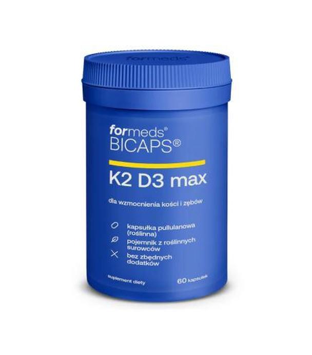 Bicaps K2 D3, 60 kapsułek