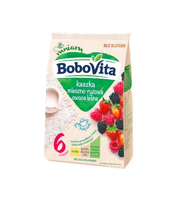 BOBOVITA Kaszka mleczno-ryżowa o smaku owoców leśnych po 6 m-cu - 230 g