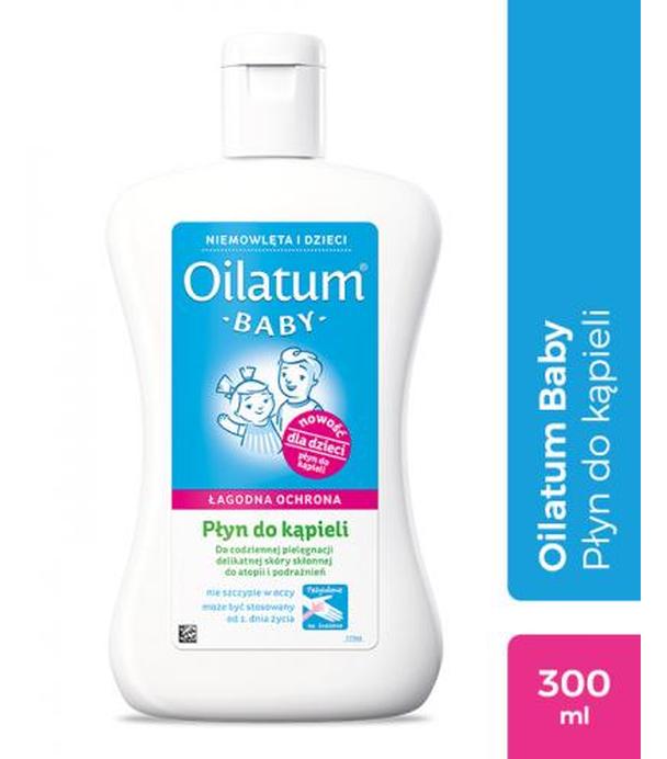 OILATUM BABY ŁAGODNA OCHRONA Płyn do kąpieli dla dzieci - 300 ml