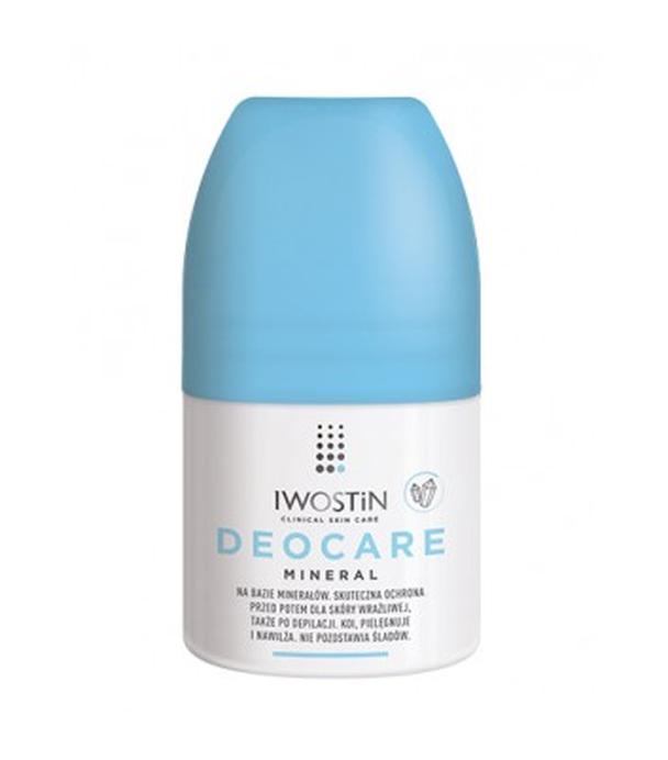 Iwostin Deocare Mineral antyperspirant w kulce - 50 ml - cena, opinie, właściwości  - ważny do 2025-07-31