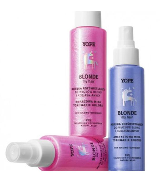 YOPE BLONDE Mgiełka do włosów Ametyst, 100 ml