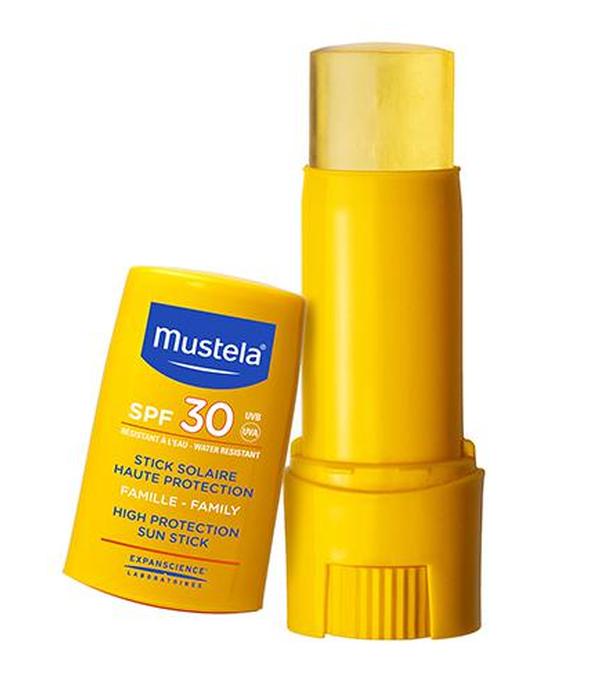 Mustela Sun Sztyft przeciwsłoneczny SPF30 - 9 ml - cena, opinie, wskazania