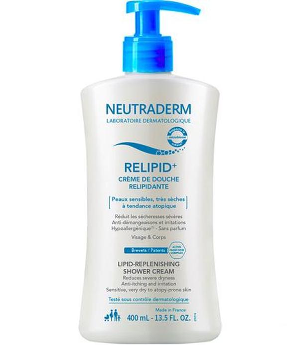 Neutraderm RELIPID+ Krem do mycia twarzy i ciała, 400 ml