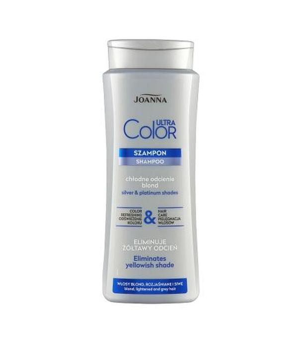 Joanna Ultra Color Szampon do włosów chłodne odcienie blond, 400 ml