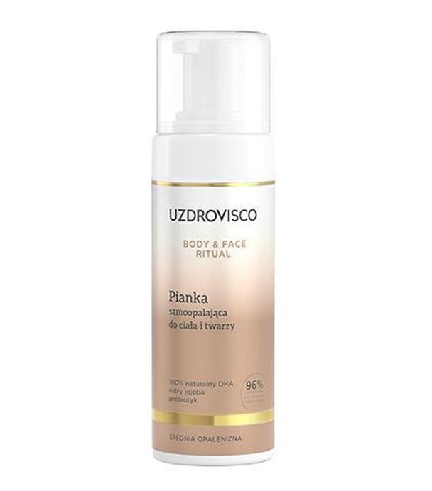 Uzdrovisco Body&Face Ritual Pianka samoopalająca do ciała i twarzy, 150 ml