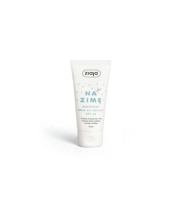 Ziaja barierowy krem do twarzy na zimę SPF 30, 50 ml