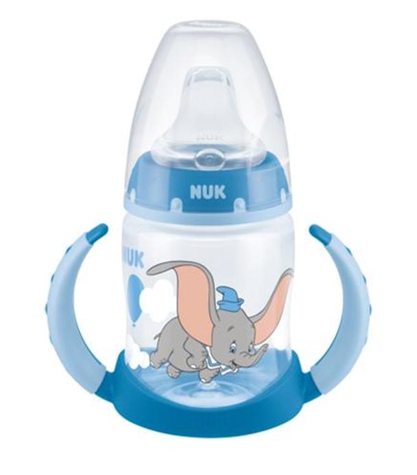 NUK First Choice Learner Bottle (6-18m) Disney Baby Butelka z uchwytami i miękkim ustnikiem dla chłopca - 150 ml - cena, opinie, wskazania