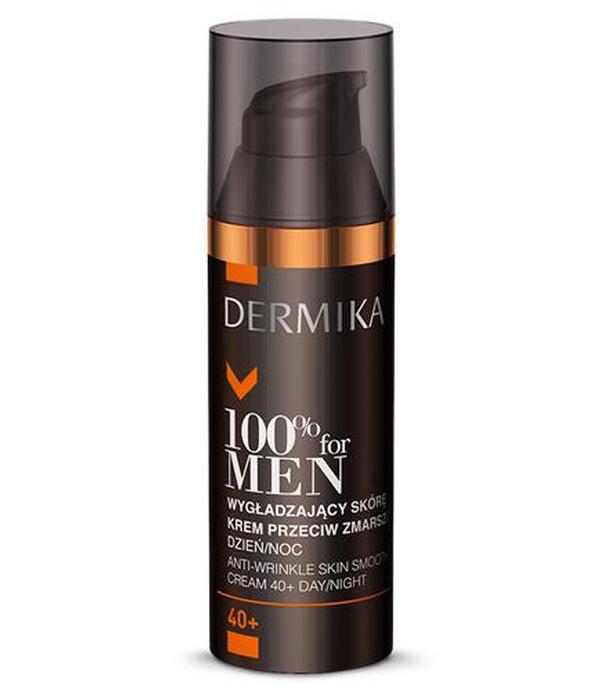 DERMIKA 100% FOR MEN Wygładzający skórę krem przeciw zmarszczkom 40+ - 50 ml