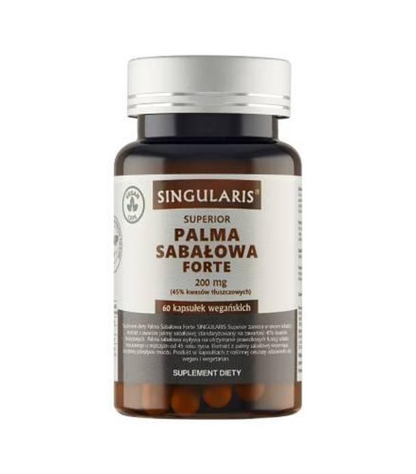 Singularis Superior, Palma Sabałowa Forte, 200 mg, kapsułki, 60 sztuk