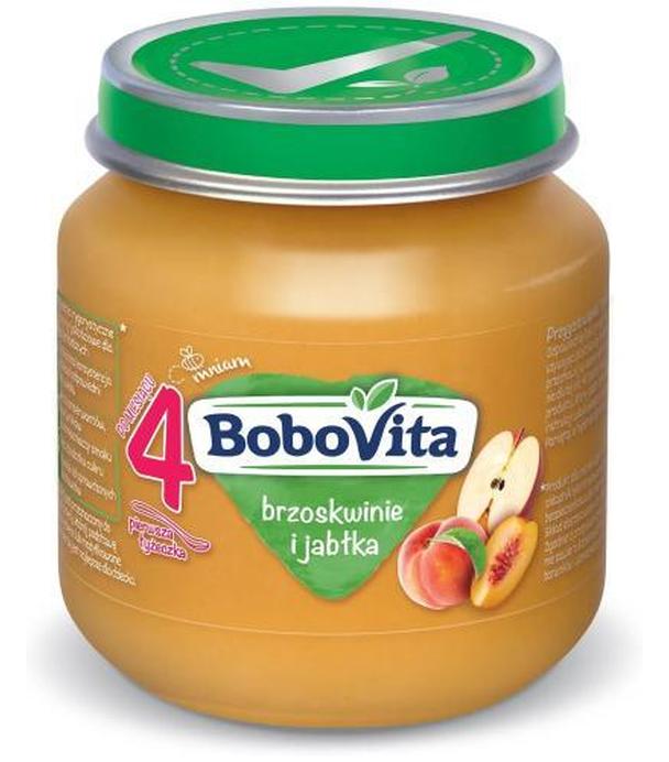 BOBOVITA Brzoskwinia jabłko po 4 m-cu - 125 g - cena, opinie, właściwości