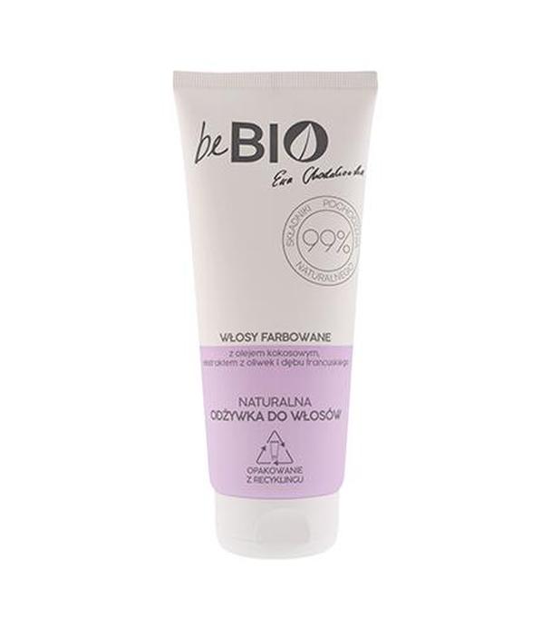 BeBio Naturalna Odżywka do włosów farbowanych, 200 ml cena, opinie, właściwości