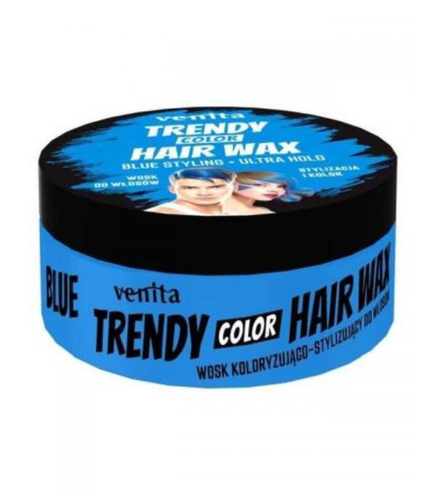 Venita Trendy color wosk koloryzująco-stylizujący niebieski, 75 g - ważny do 2025-08-31