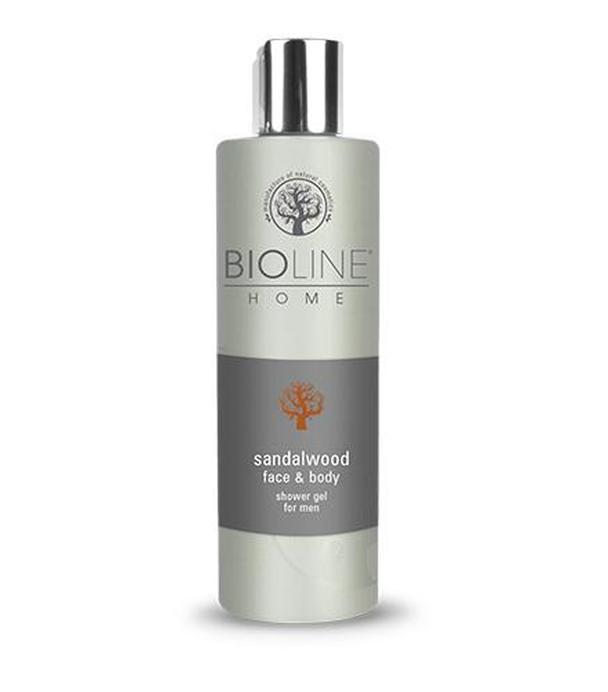 BIOLINE HOME Żel pod prysznic dla mężczyzn sandalwood - 250 ml - ważny do 2025-09-30