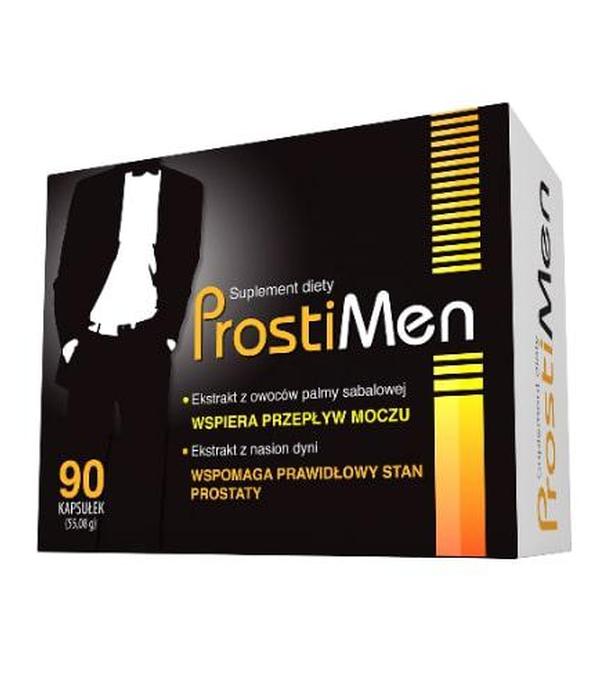 ProstiMen, 90 kaps. Na prostatę, cena, opinie, właściwości
