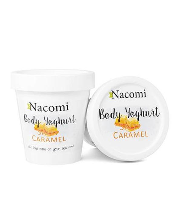 NACOMI Jogurt do ciała o zapachu słonego karmelu - 180 ml