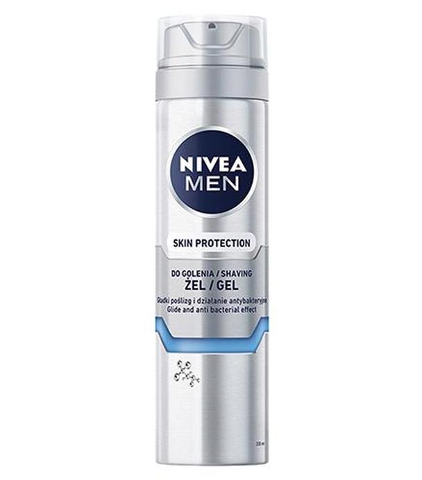 Nivea Men Skin Protection Żel do golenia Silver Protect, 200 ml