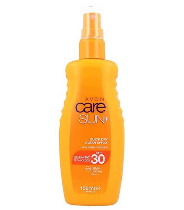 Avon Care Sun+ Spray nawilżająco-ochronny SPF30 - 150 ml Mleczko do opalania w sprayu - cena, opinie, właściwości