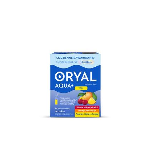 Oryal Aqua+ Mix, saszetki, 14 sztuk