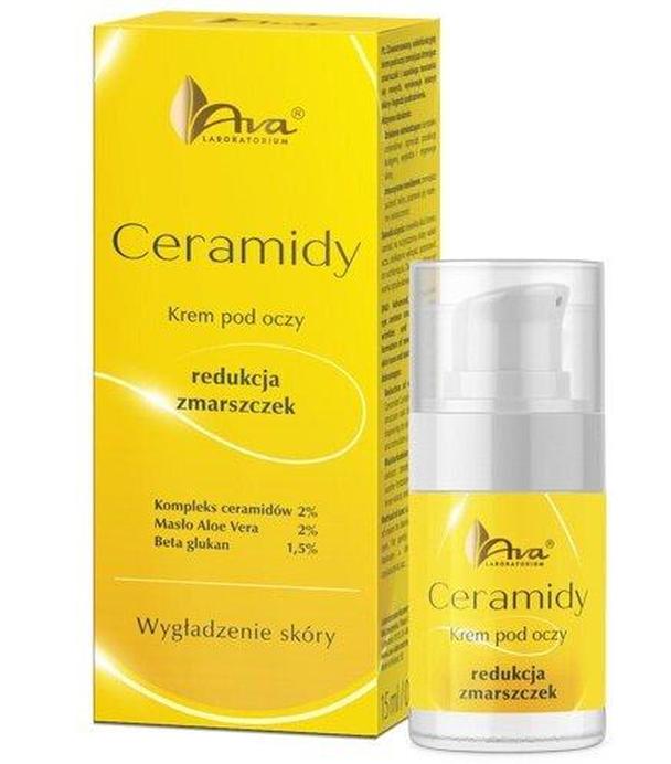 Ava Ceramidy Krem redukcja zmarszczek pod oczy, 15 ml