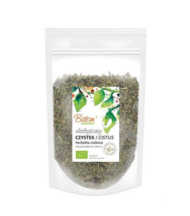 Batom Ekologiczny Czystek herbatka ziołowa - 75 g Na odporność - cena, opinie, właściwości