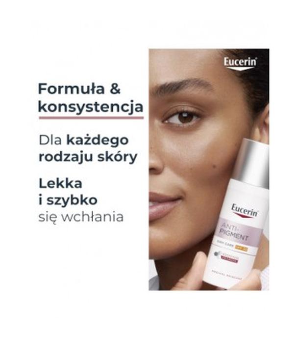 Eucerin Anti-Pigment, krem na dzień SPF 30 z Thiamidolem, przeciw przebarwieniom, 50 ml