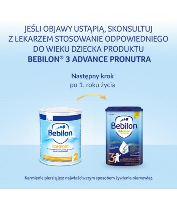 Bebilon Comfort 2, żywność specjalnego przeznaczenia medycznego dla niemowląt od 6. miesiąca, 400 g