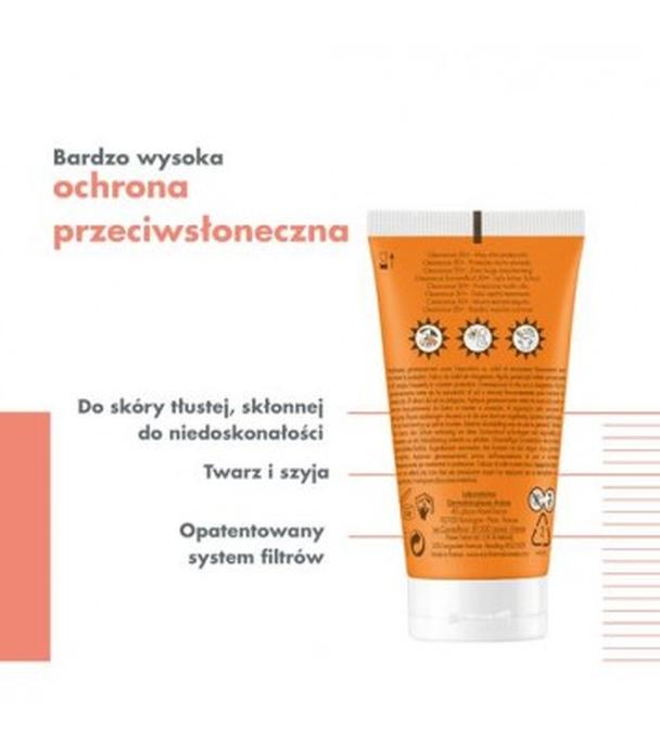 AVENE  Cleanance Bardzo wysoka ochrona przeciwsłoneczna SPF50+, 50ml