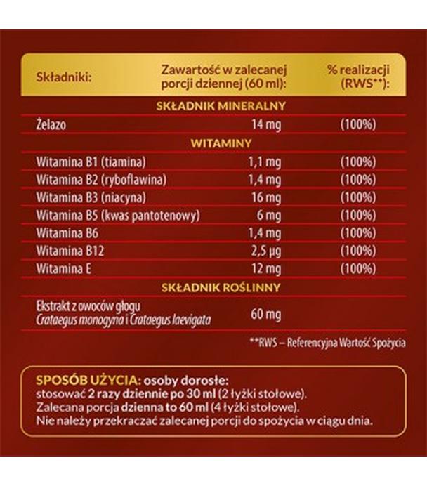 VIGOR+ CARDIO Tonik, 1000 ml. Dla mocnego serca, cena, opinie, właściwości - ważny do 2025-10-31