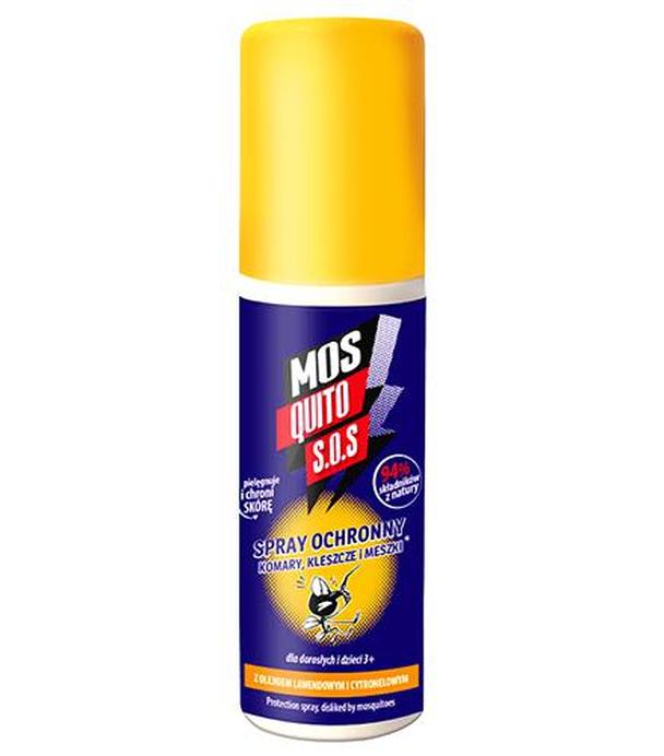 Mosquito S.O.S Spray ochronny komary kleszcze i meszki, 125 ml