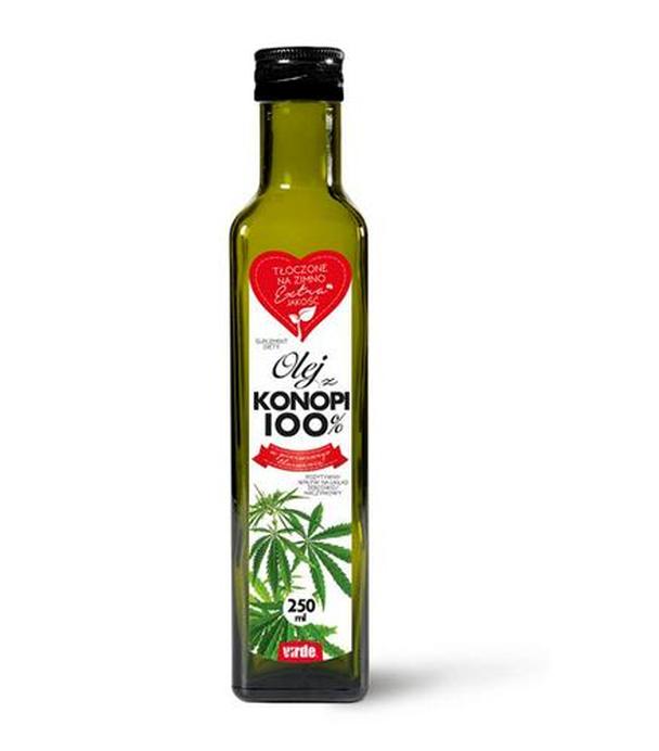 VIRDE Olej z konopi 100% - 250 ml