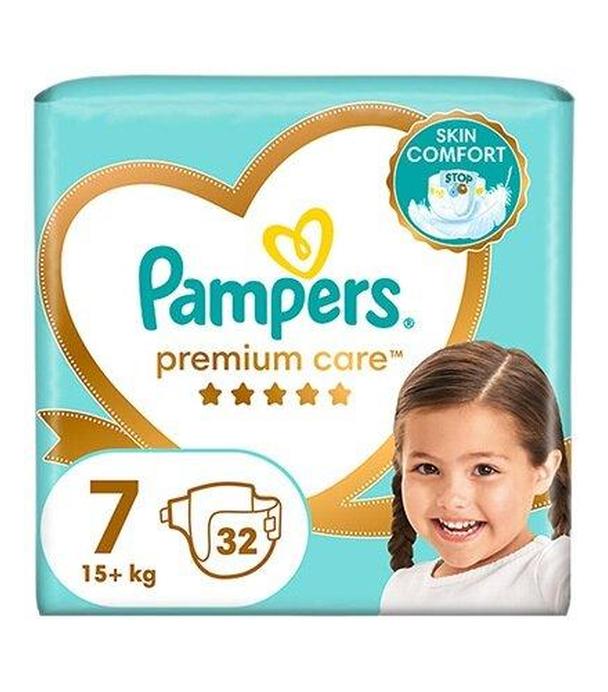 Pampers Premium Care Pieluszki, rozmiar 7 (15kg+), 32 sztuki