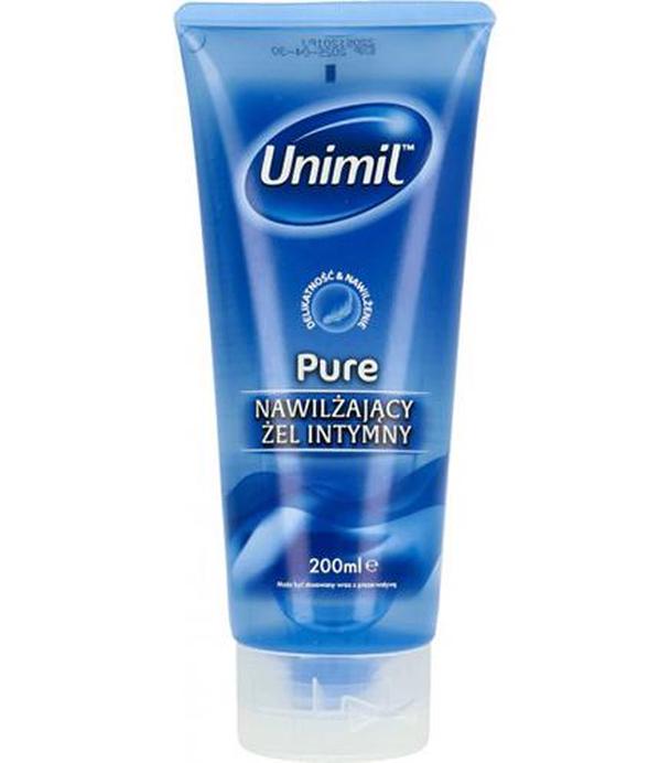 Unimil Pure Nawilżający Żel intymny, 200 ml