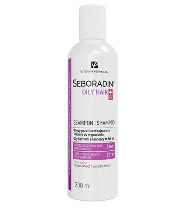 Seboradin Oily Hair Szampon, 200 ml, cena, opinie, wskazania