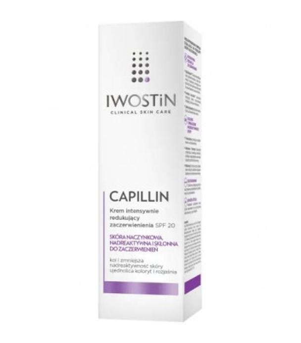 IWOSTIN CAPILLIN Krem intensywnie redukujący zaczerwienienia SPF20 - 40 ml