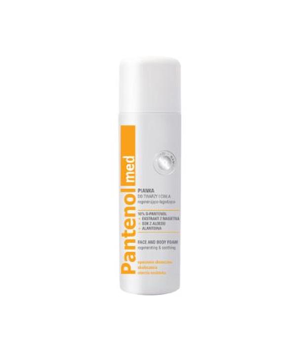 Ideepharm Pantenol Med pianka regenerująco-łagodząca do twarzy i ciała,150 ml