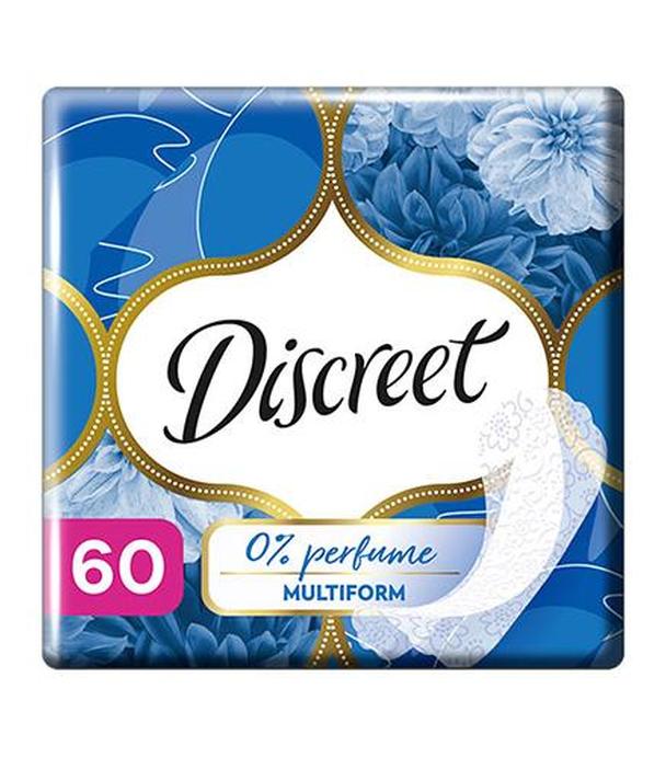 Discreet 0% Perfume Multiform Wkładki higieniczne, 60 sztuk