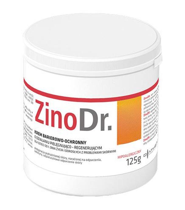 Zino Dr. Krem barierowo-ochronny dla dzieci i dorosłych, 125 g, cena, opinie, stosowanie