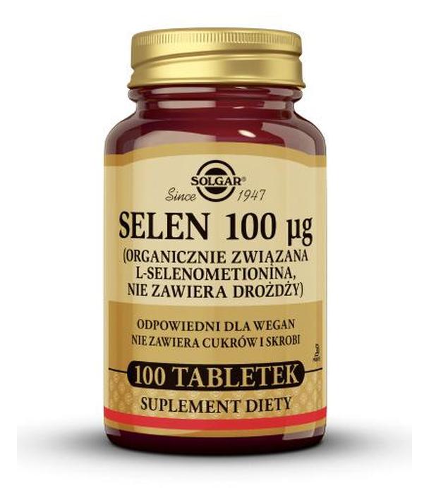 Solgar Selen 100 mcg - 100 tabletek