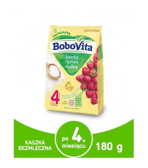 BOBOVITA Kaszka ryżowa o smaku malinowym - 180 g