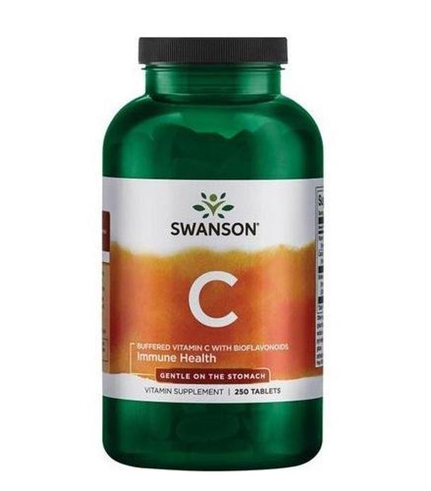 Swanson Buforowana Witamina C 1000 mg z bioflawonoidami - 250 tabl.