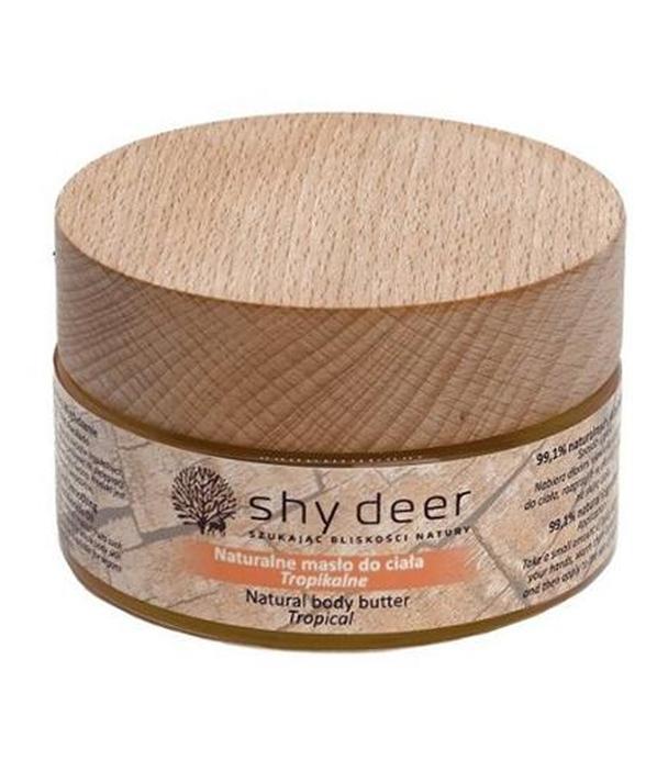 Shy Deer Naturalne masło do ciała tropikalne - 100 ml -  cena, opinie, wskazania